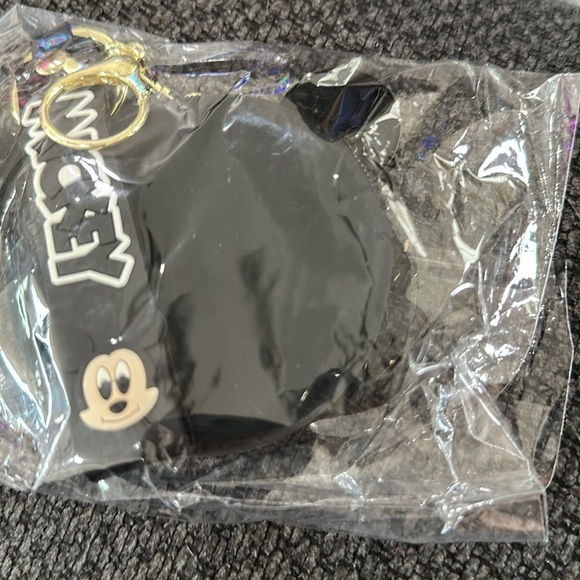 Disney Mickey Mouse Cartoon Anime Coin Purse with Keychain - Picture 3 of 4
